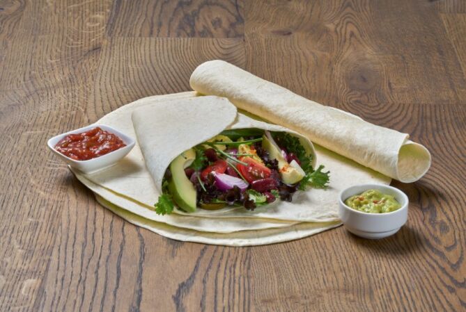 Salud wheat tortillas 30cm 91gr