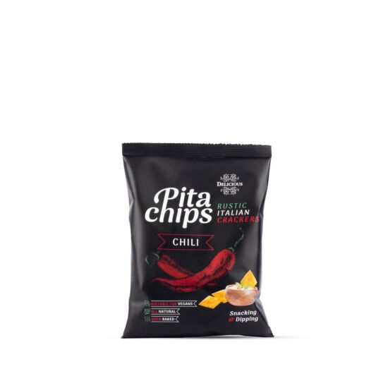 !Delicious pita chips chili 80gr