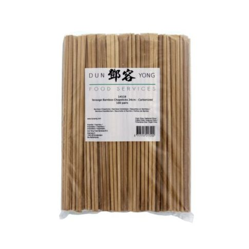 Chopsticks carbonized bruin 24cm