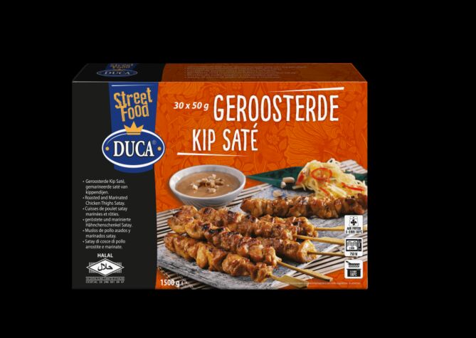 Duca geroosterde kipsate 50gr