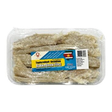 Gezouten bakkeljauwfilet