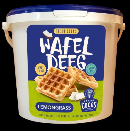 !Cocoswafeldeeg lemongrass
