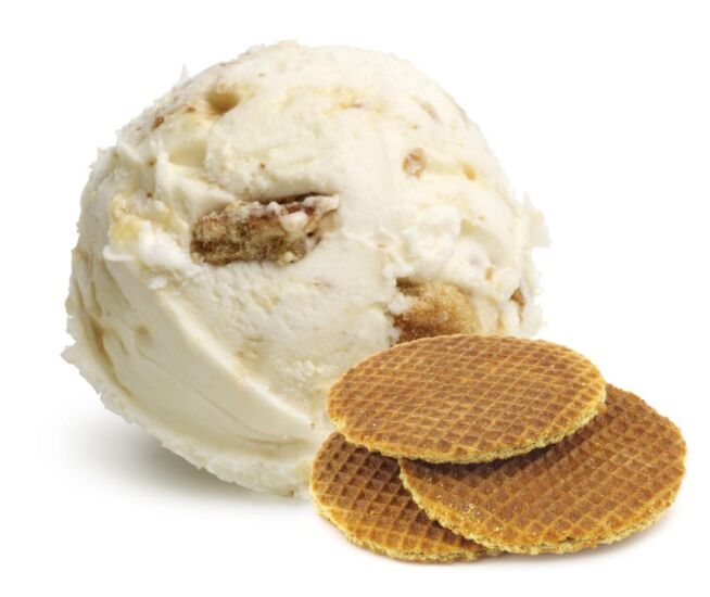 Pavan stroopwafel roomijs