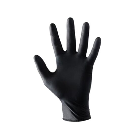 Proteq hands s.nitril L ZWART