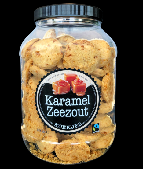 Mescoo karamel zeezout koekjes