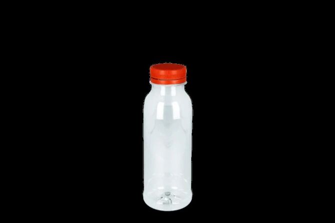 Rpetfles met oranje dop 330ml