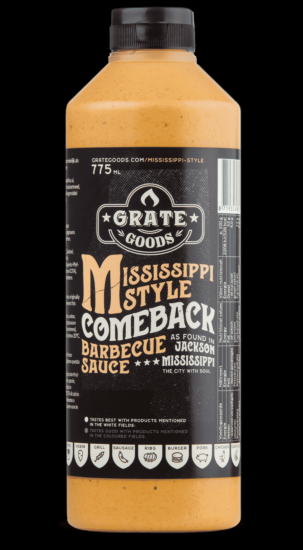 Mississippi comeback bbq sauce