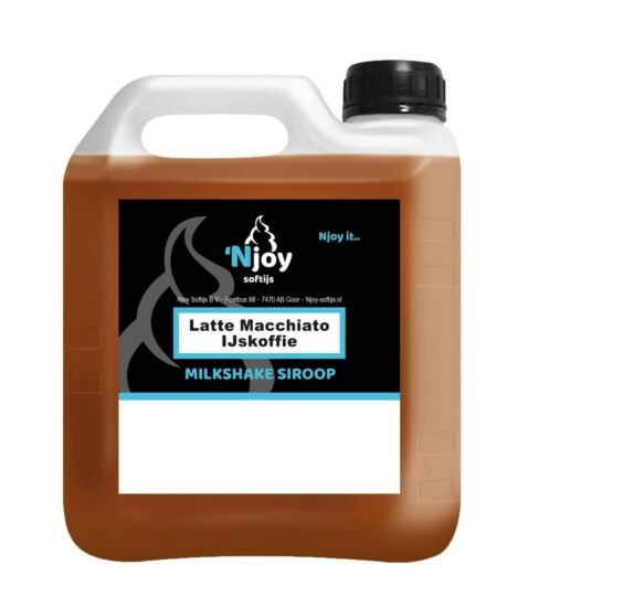 Njoy shakesiroop ijskoffie/latte