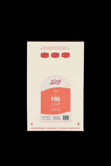 Cocktail pina colada slush