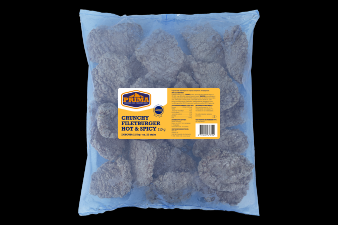 Prima filetburger hot&spicy 110g