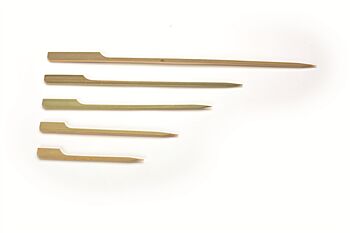 Prikker bamboe skewer 9cm