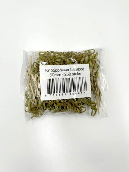 Knoopprikker bamboe 6cm