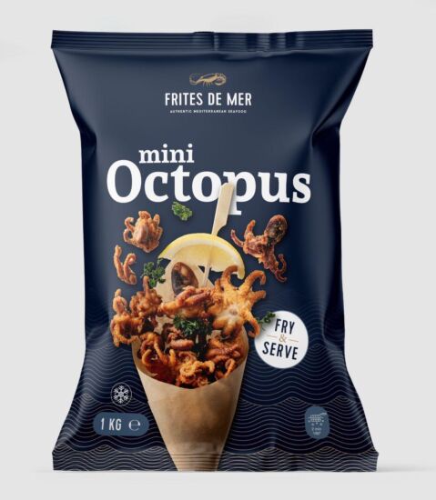 Frites de mer mini octopus