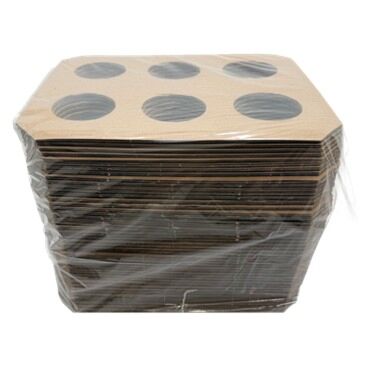 Draagtray 6 gaats karton 50st