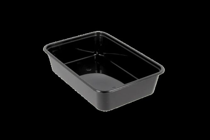 Maaltijdbak pp 500ml zwart