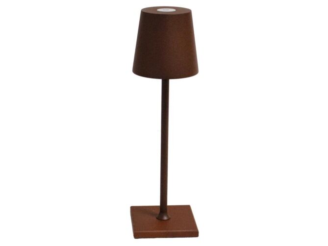 !Seattle lamp rustiek bruin staal