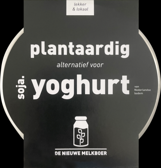 Nieuwe melkboer yoghurt SOYA VGN