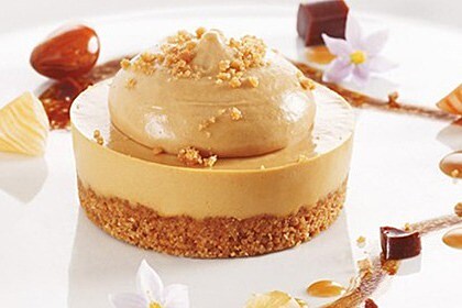 Caramel passion dessert